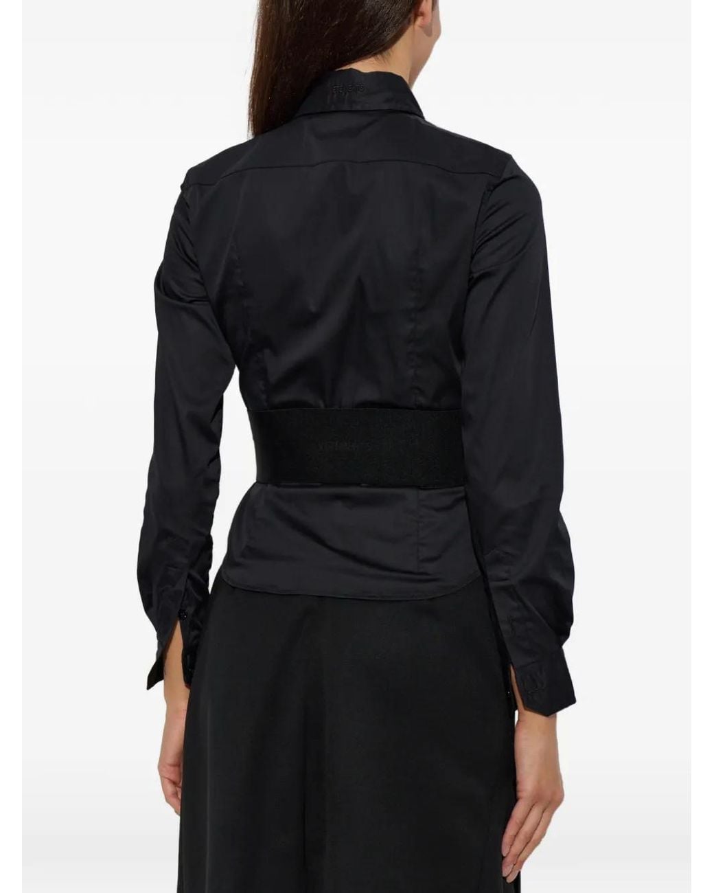 Vetements Blue Button-Fastening Shirt