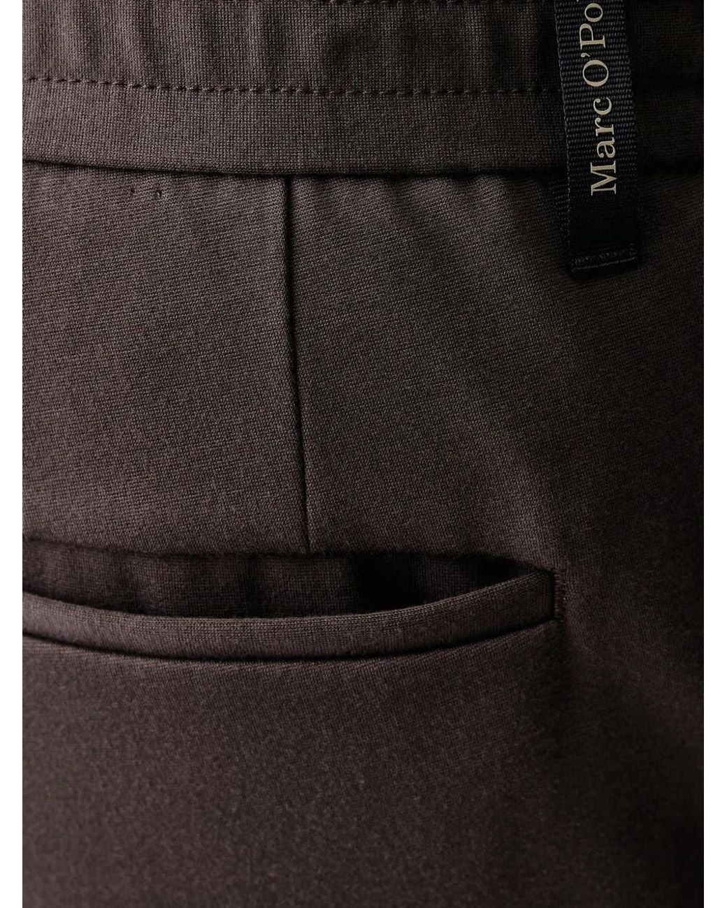 Marc O' Polo Gray Morot Jogger Elasticated-Waistband Straight-Leg Trousers for men