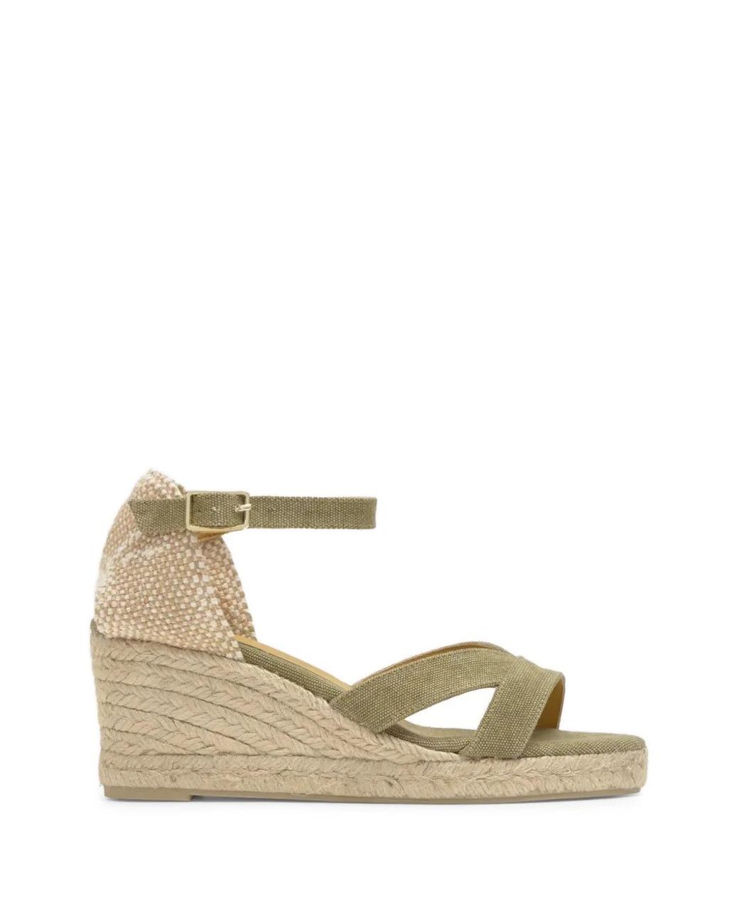 Castaner Metallic Bruna Wedge Espadrilles