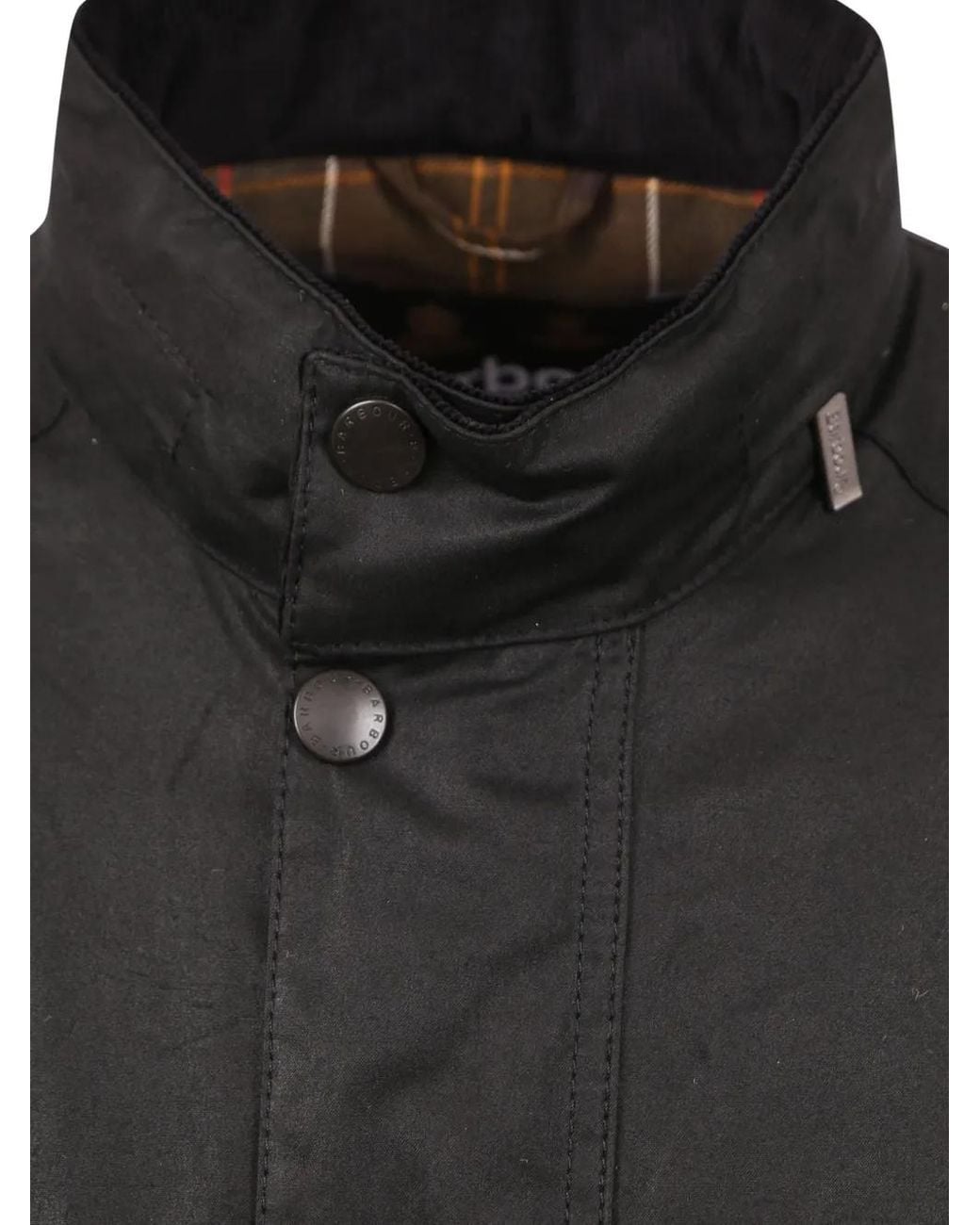 Barbour Black Corbridge Waxed Jacket for men