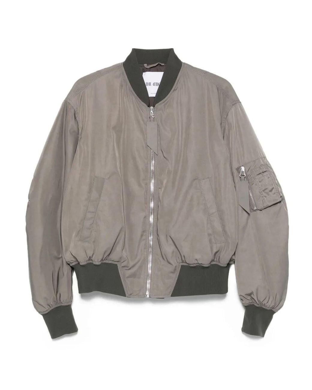The Attico Gray Bomber 'Anja'