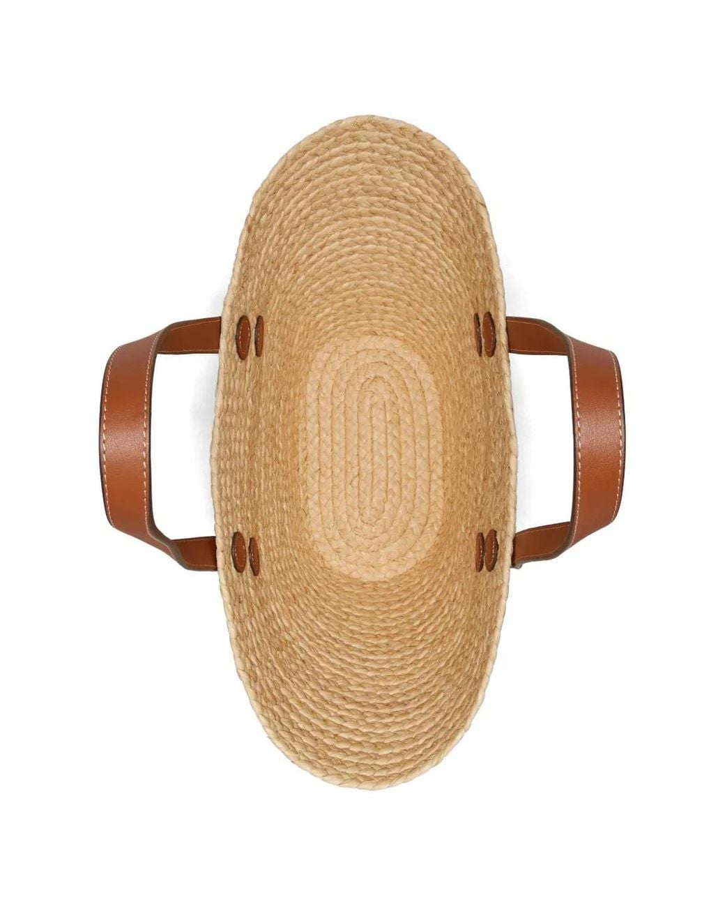Tory Burch Natural Small Romy Basket Tote Bag