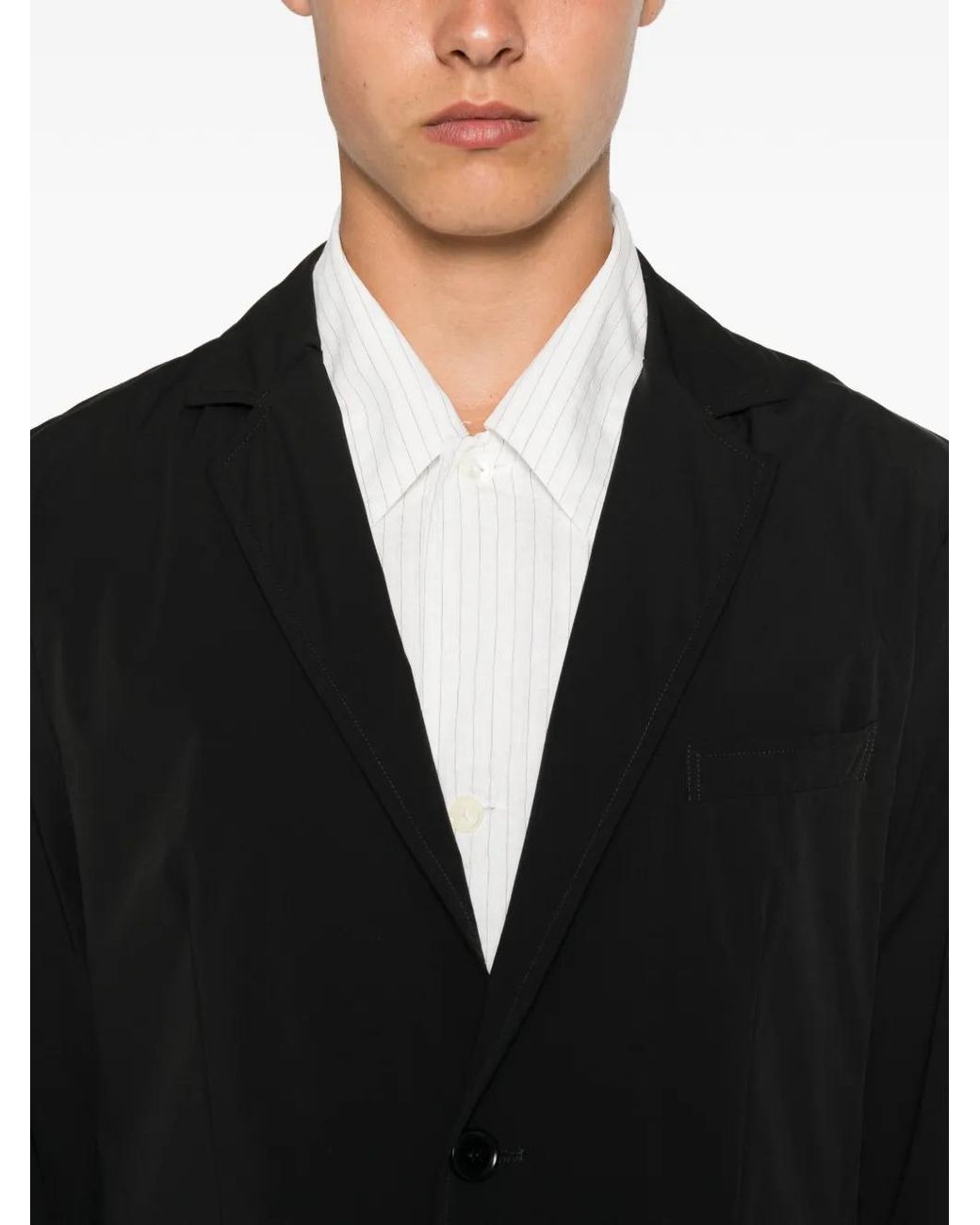 Blazer Con Botones Aspesi de hombre de color Black