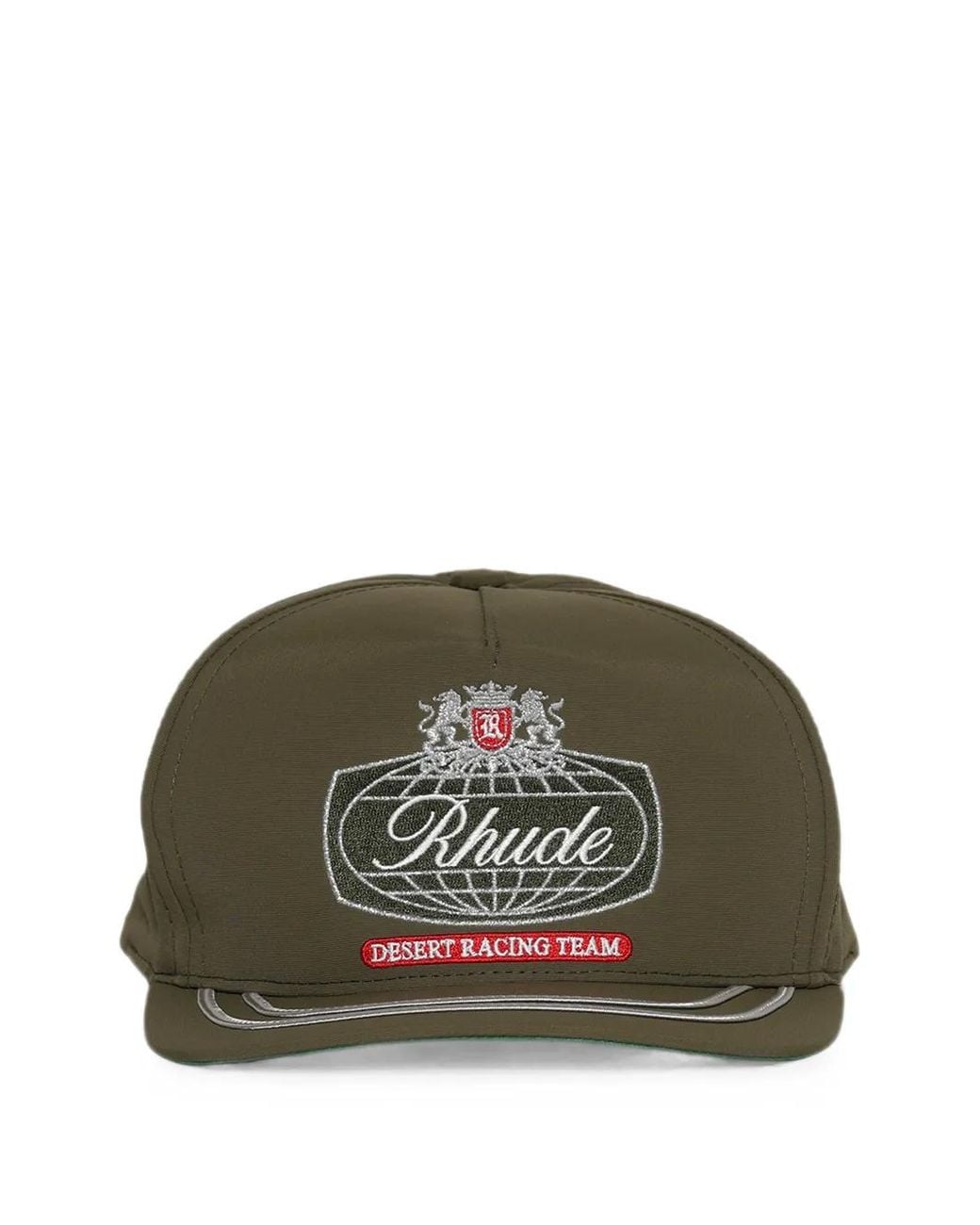 Rhude Green Desert Crest Cap for men