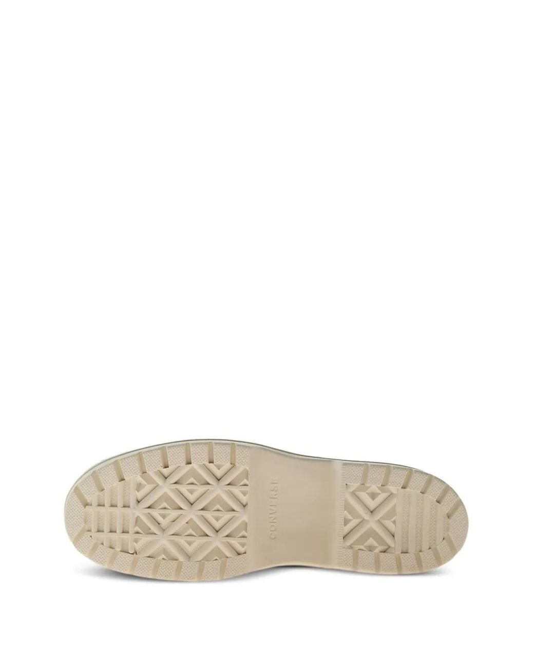 Converse Natural Chuck Taylor Buckle-Strap Platform Sneakers