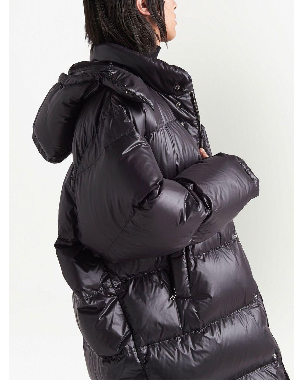 Prada Quilted Puffer Jacket in Black for Men | Lyst UK