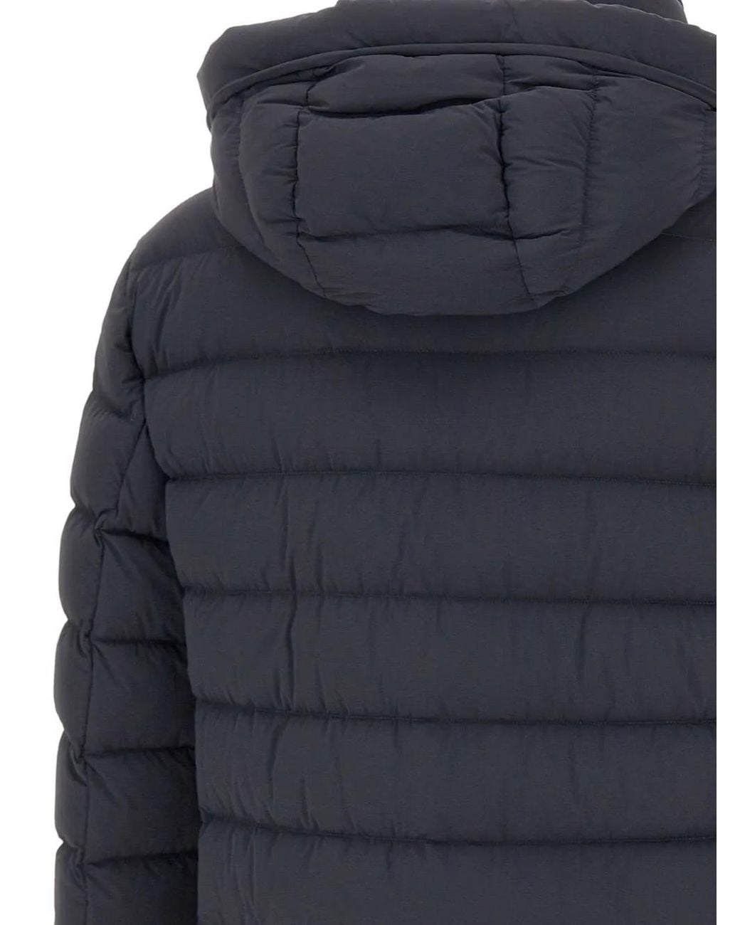 Peuterey Blue Lightweight Down Puffer Coat for men