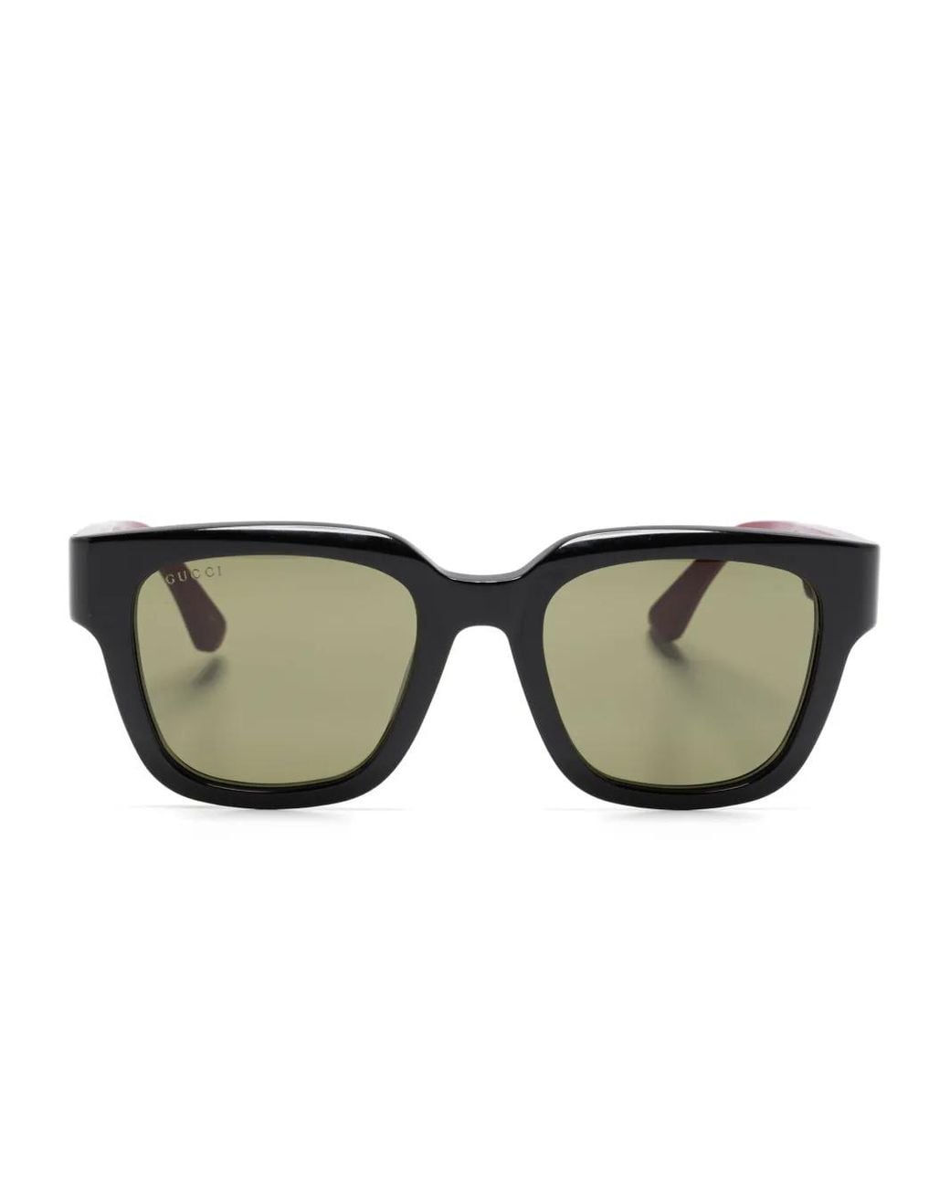 Gucci Black Oversize-Frame Sunglasses for men