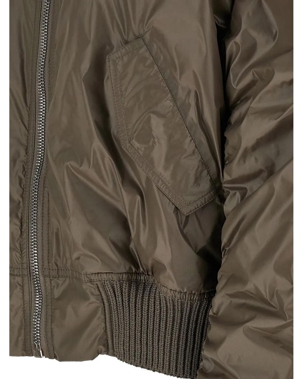 Rick Owens Brown Secchia Flight Jacket for men