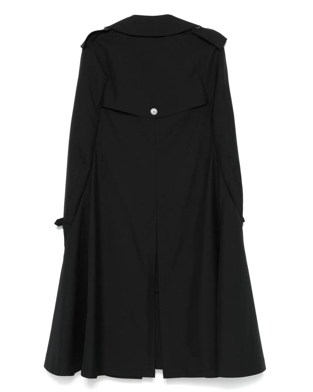 Junya Watanabe Black Panelled Cape