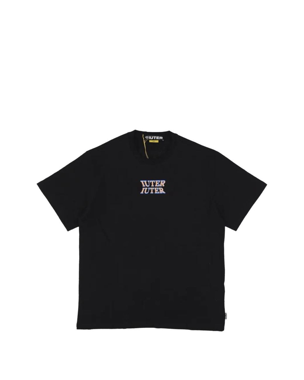 Iuter Black Beyond Graphic-Print T-Shirt for men