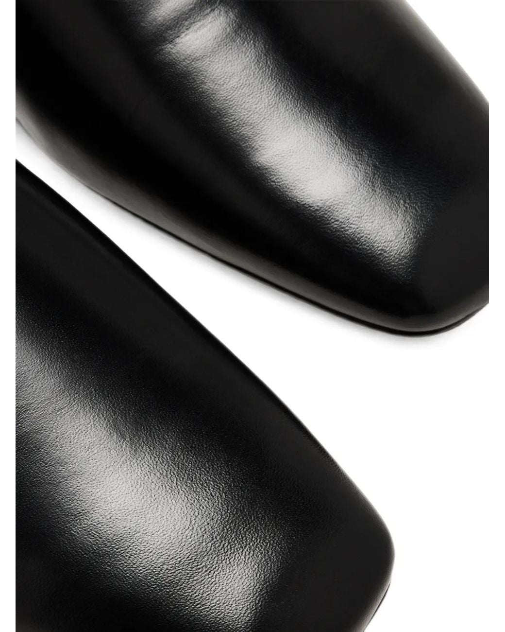 Yuzefi Black Sahra Square-Toe Mules