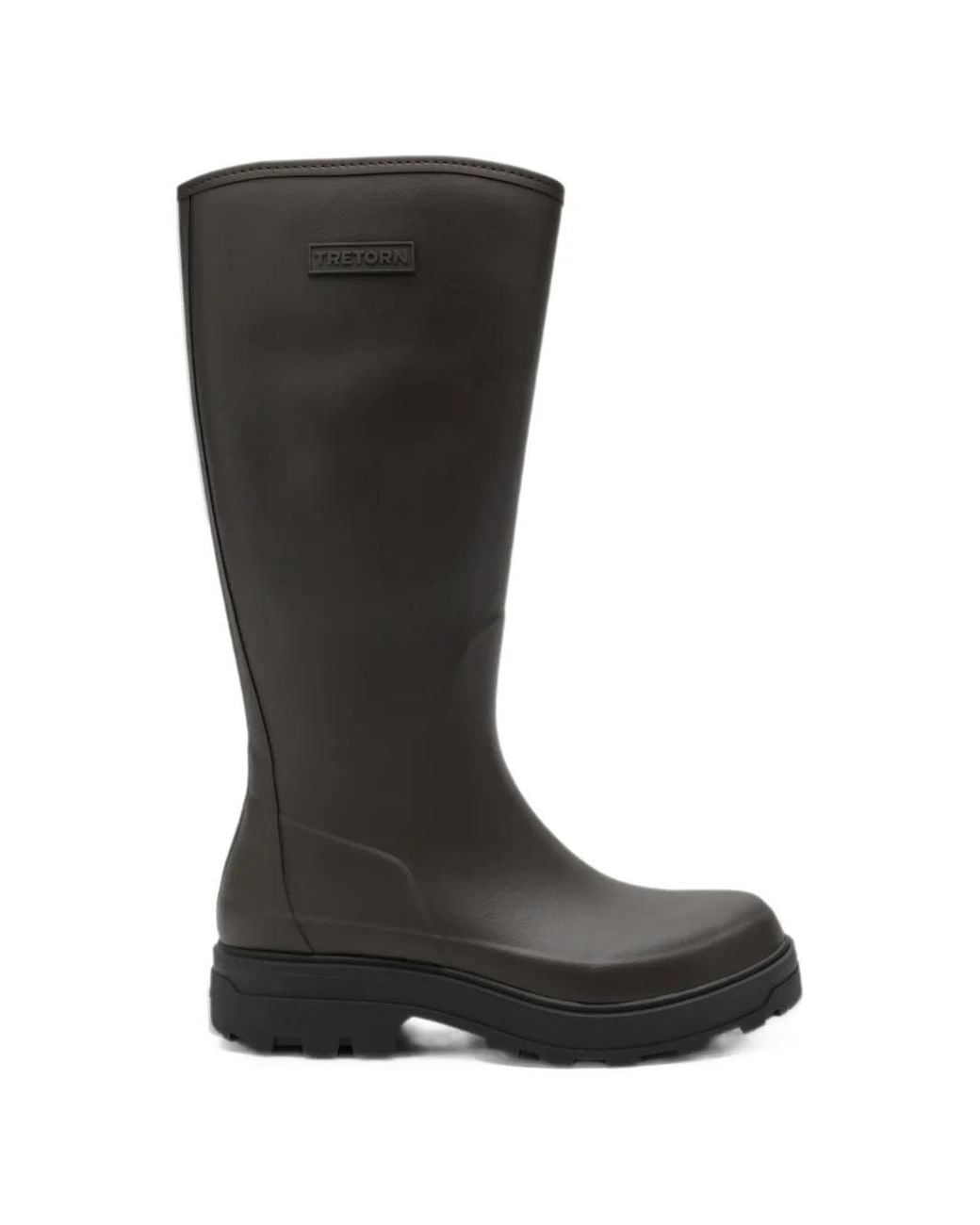 Tretorn Black Halla Rubber Boots