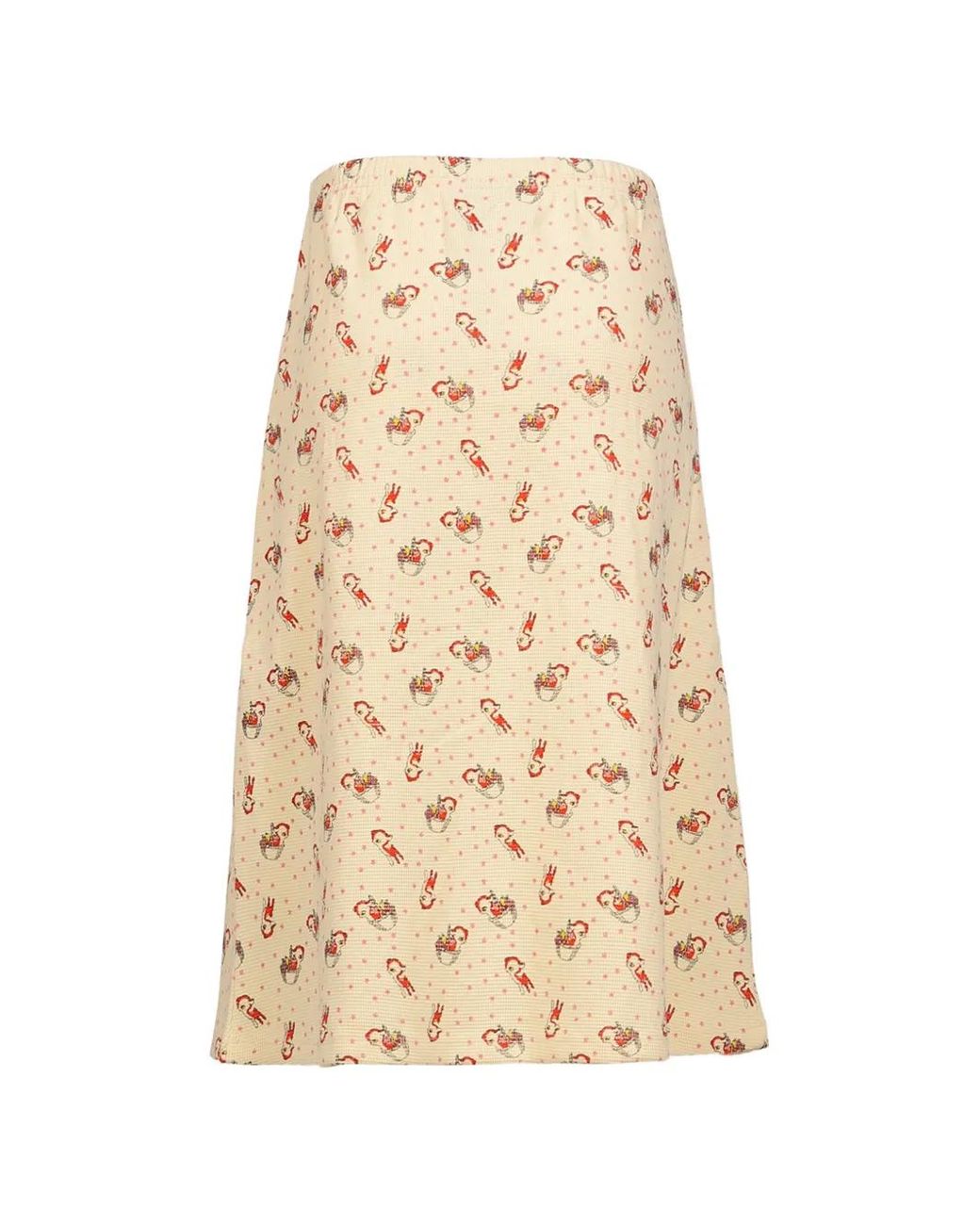 Ashley Williams Deer Midi-Rok in het Natural