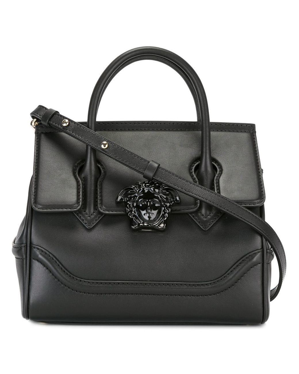 Versace Palazzo Empire Shoulder Bag in Black