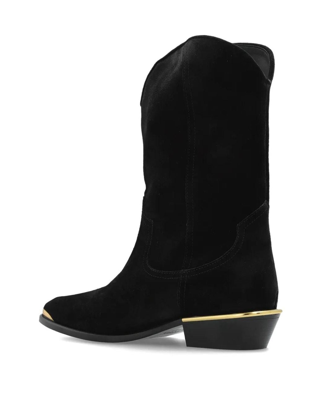 Isabel Marant Black Suede Ankle Boots 'Elbana'