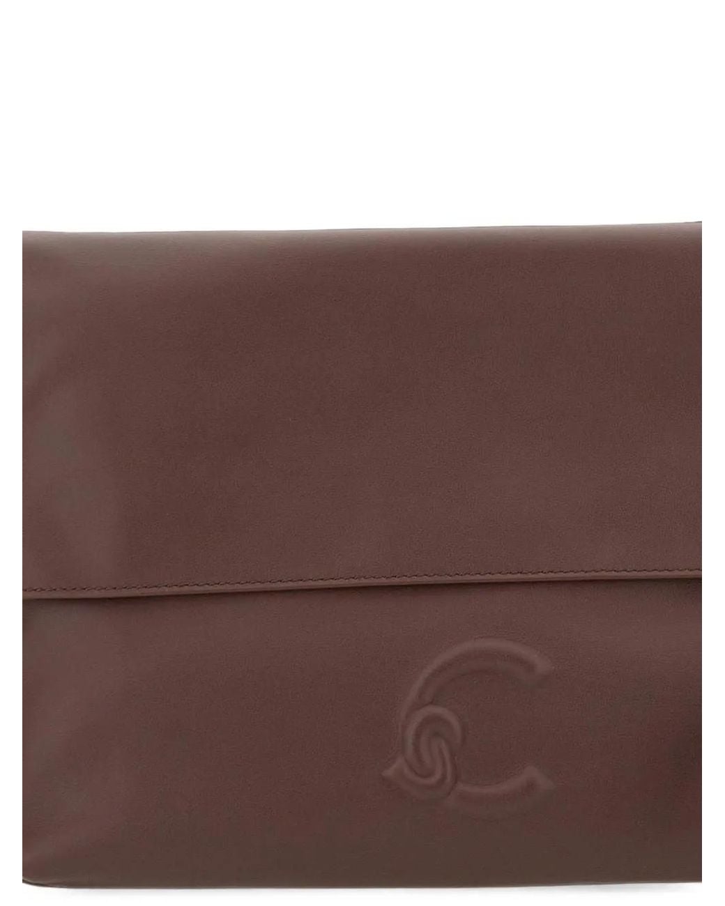 Coccinelle Brown Lidia Small Leather Shoulder Bag