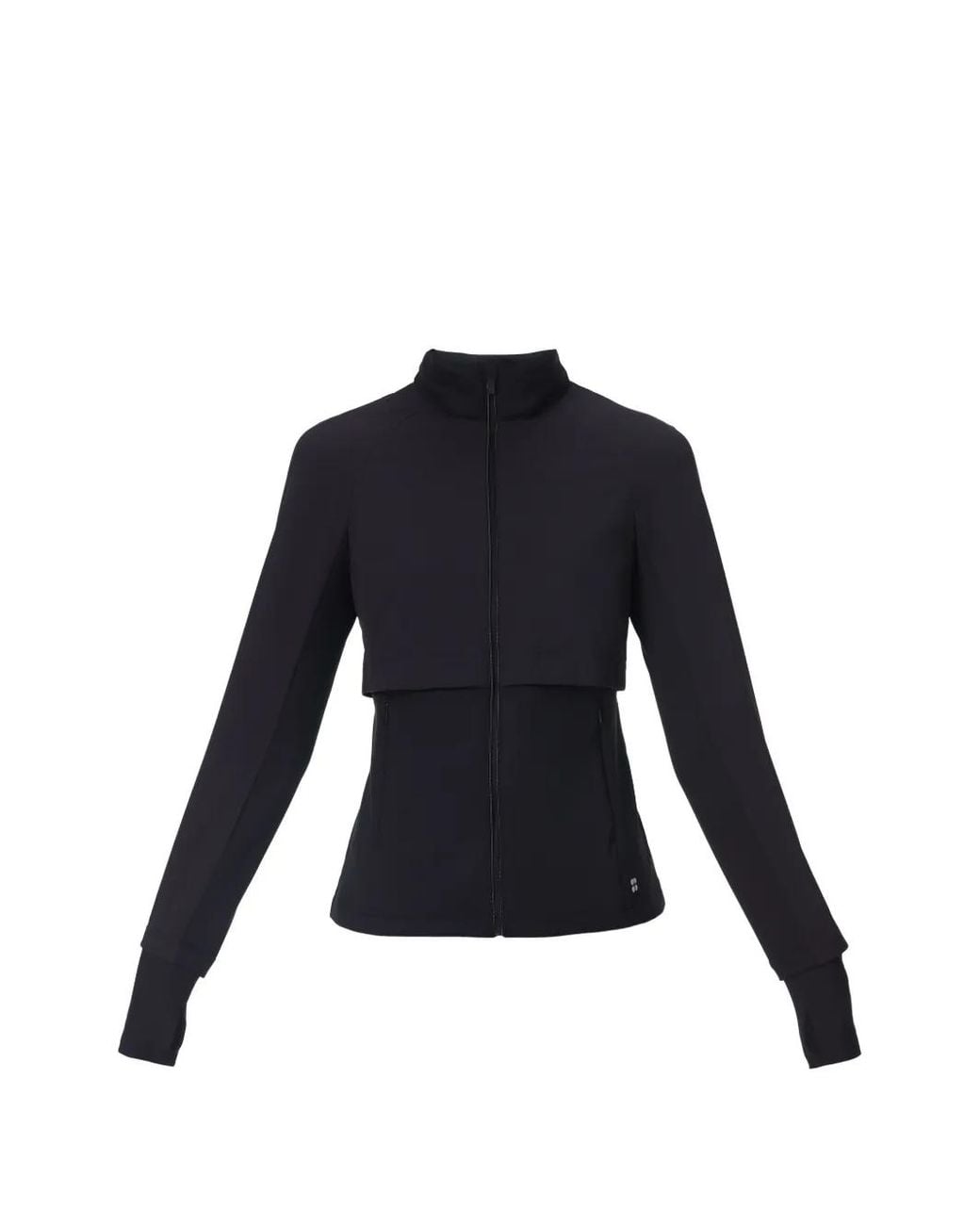 Sweaty Betty Blue Veste Pro Run À Fermeture Zippée
