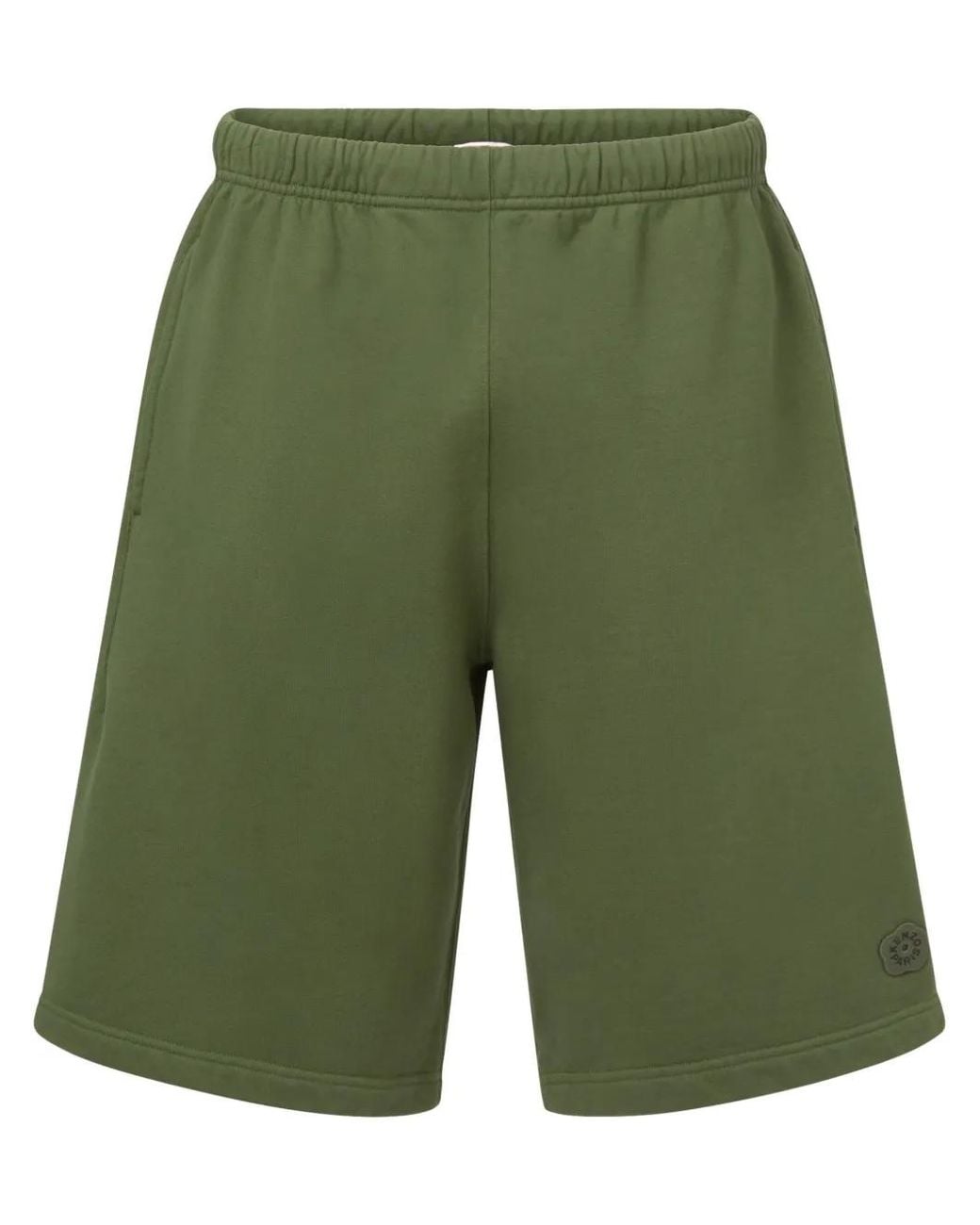KENZO Green Boke Flower 2.0 Track Shorts for men