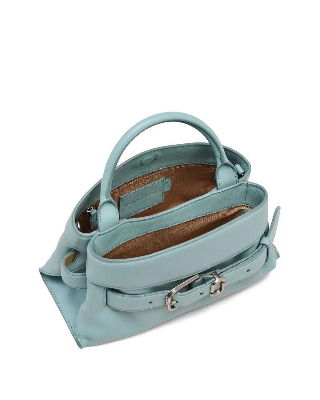 Marc Jacobs Blue The Satchel Small Leather Handbag