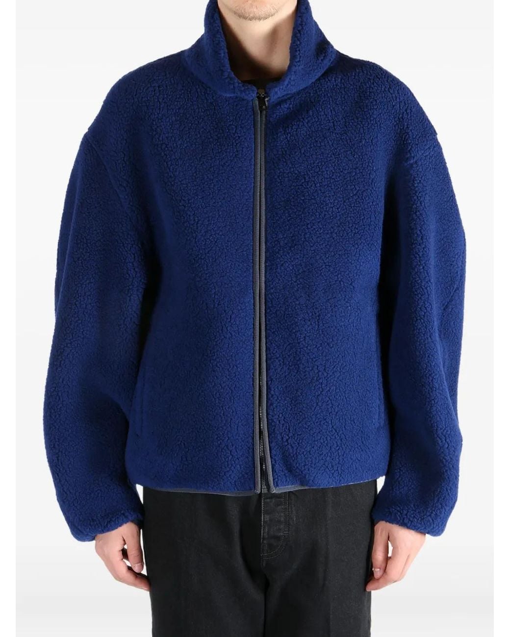 Givenchy Blue Zip-Throughs for men