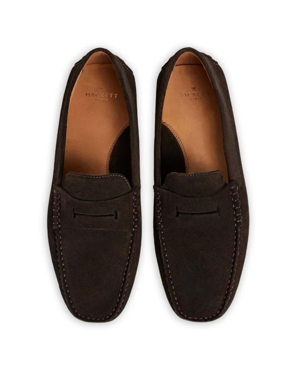 Hackett Loafer Aus Wildleder in White für Herren