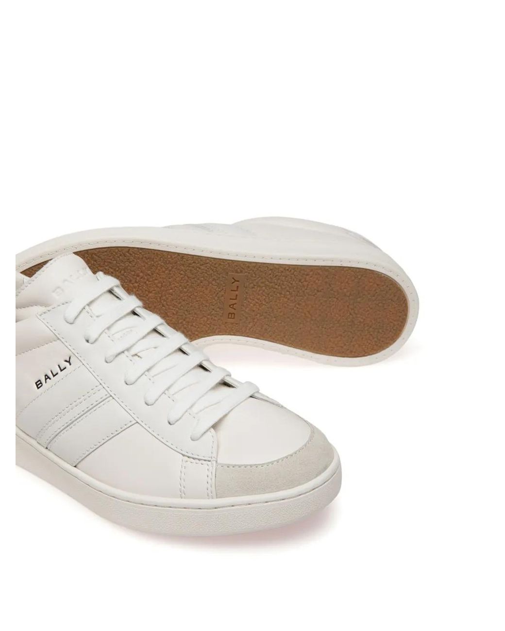 Bally White Mylton Leather Sneakers for men