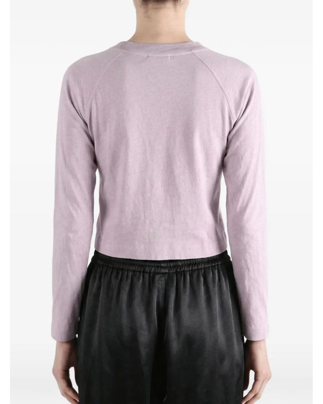 MHL by Margaret Howell Purple Raglan-Sleeve T-Shirt