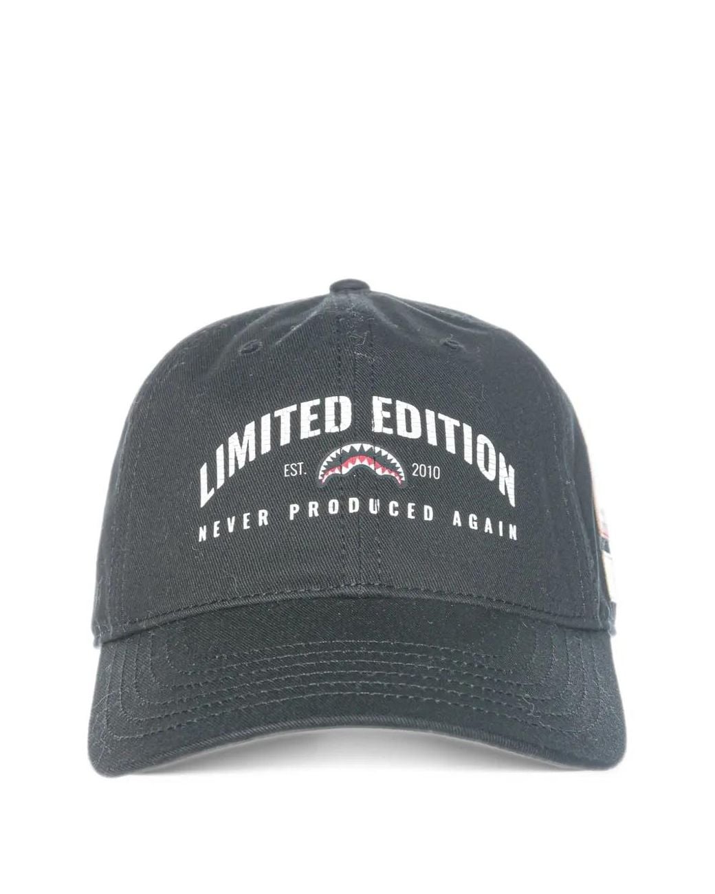 Sprayground Gray Logo-Print Cap