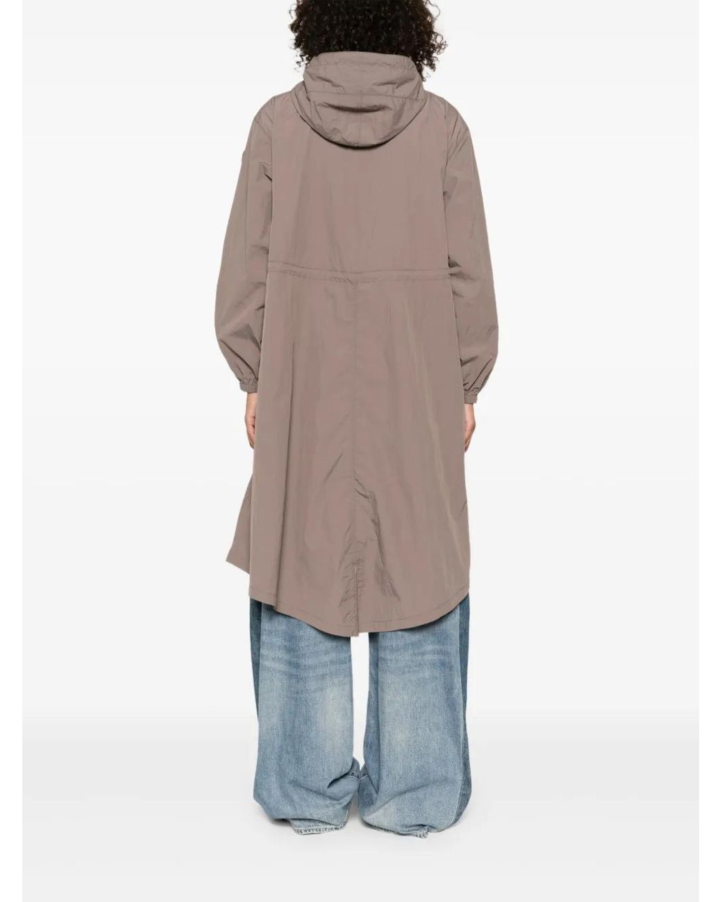 KENZO Jas Met Capuchon En Knoopsluiting in het Gray