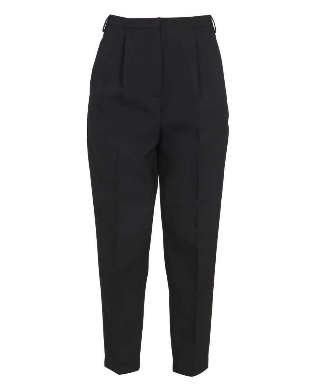 Pantalones Plisados Department 5 de color Black