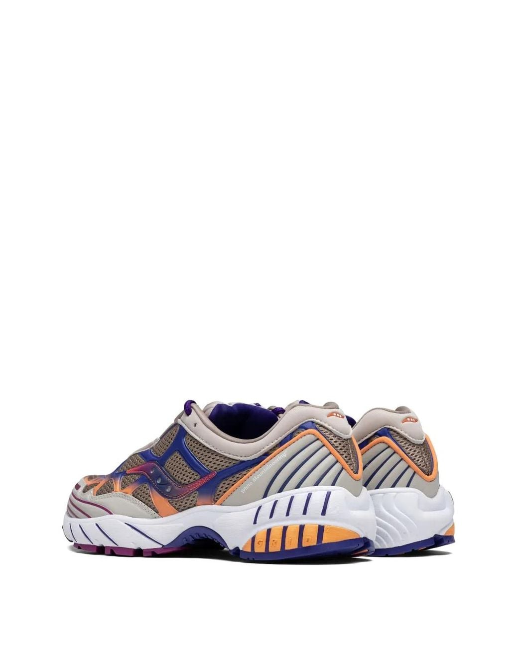 Saucony Blue X Mountaineering Grid Web Sneakers for men