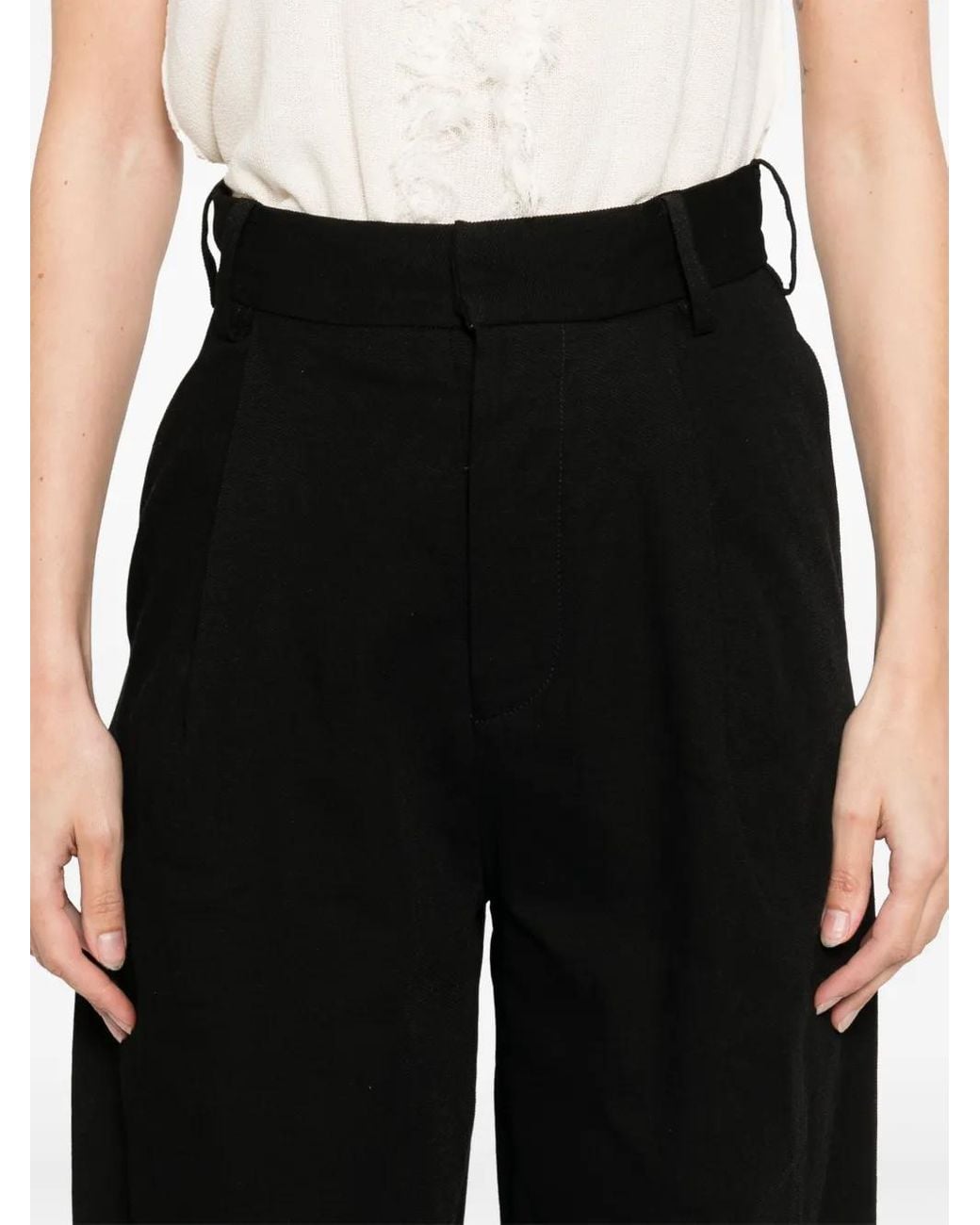 Uma Wang Paw Broek in het Black