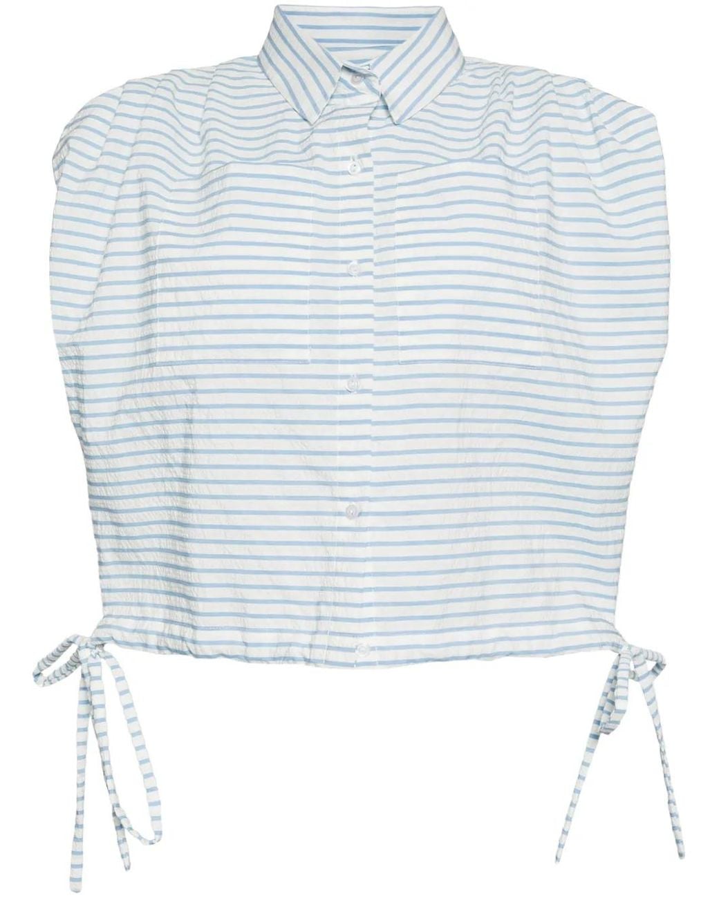 Bambah Blue Kate Striped Top