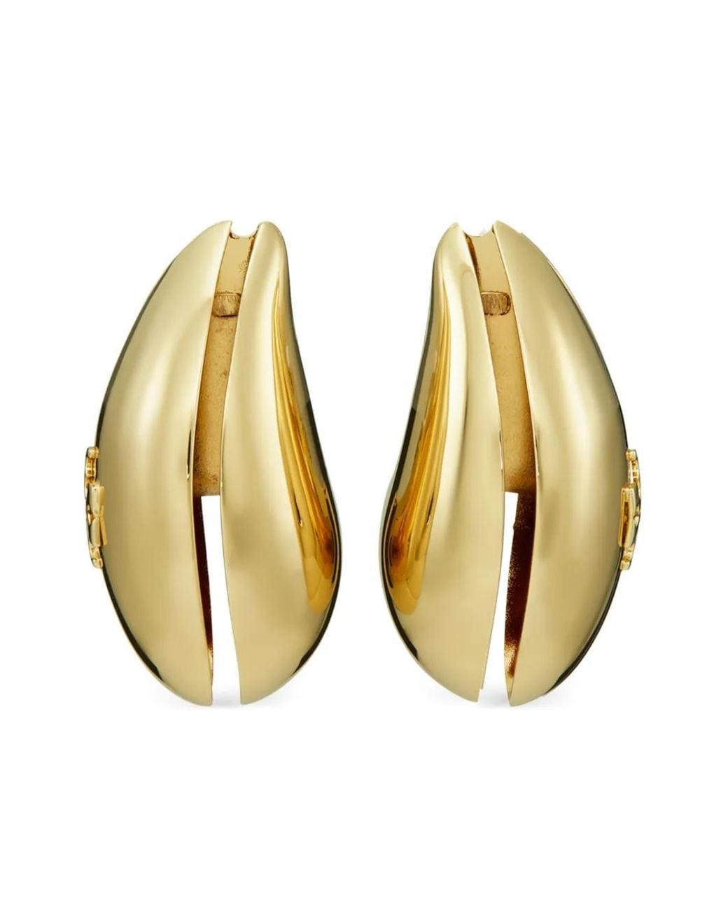 Tory Burch Metallic Pierced Earrings