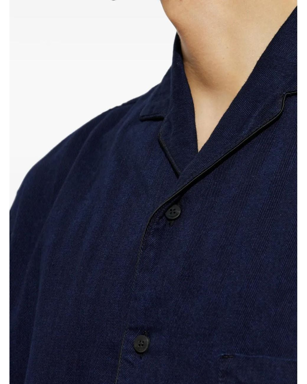 Jacquemus Blue The Pyjama Denim Shirt for men