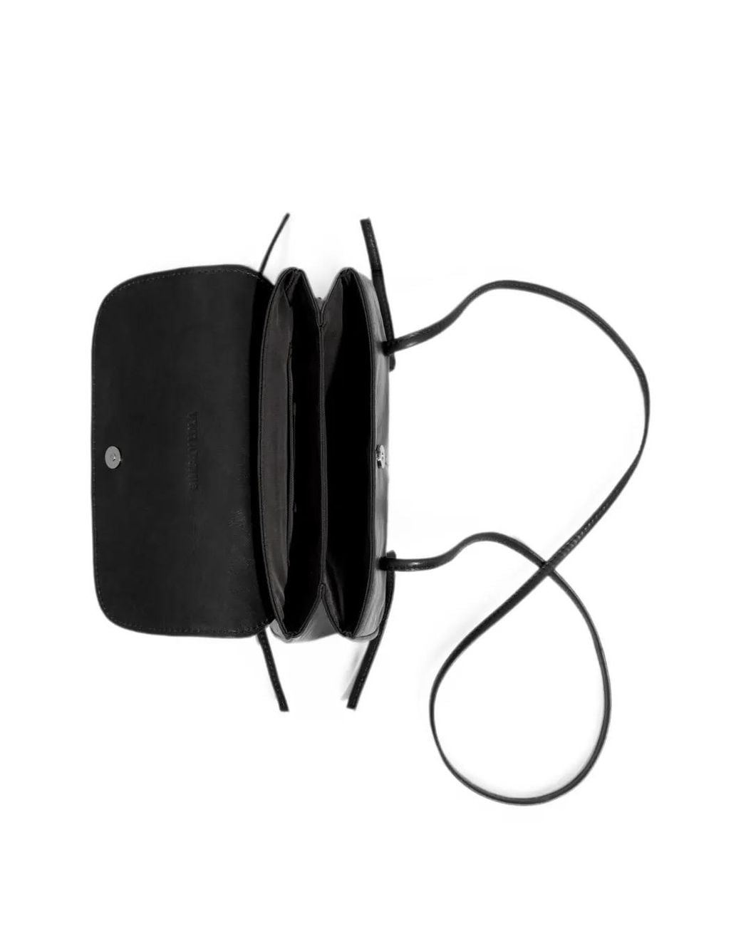 Bimba Y Lola Black Mini Sac En Cuir À Rabat