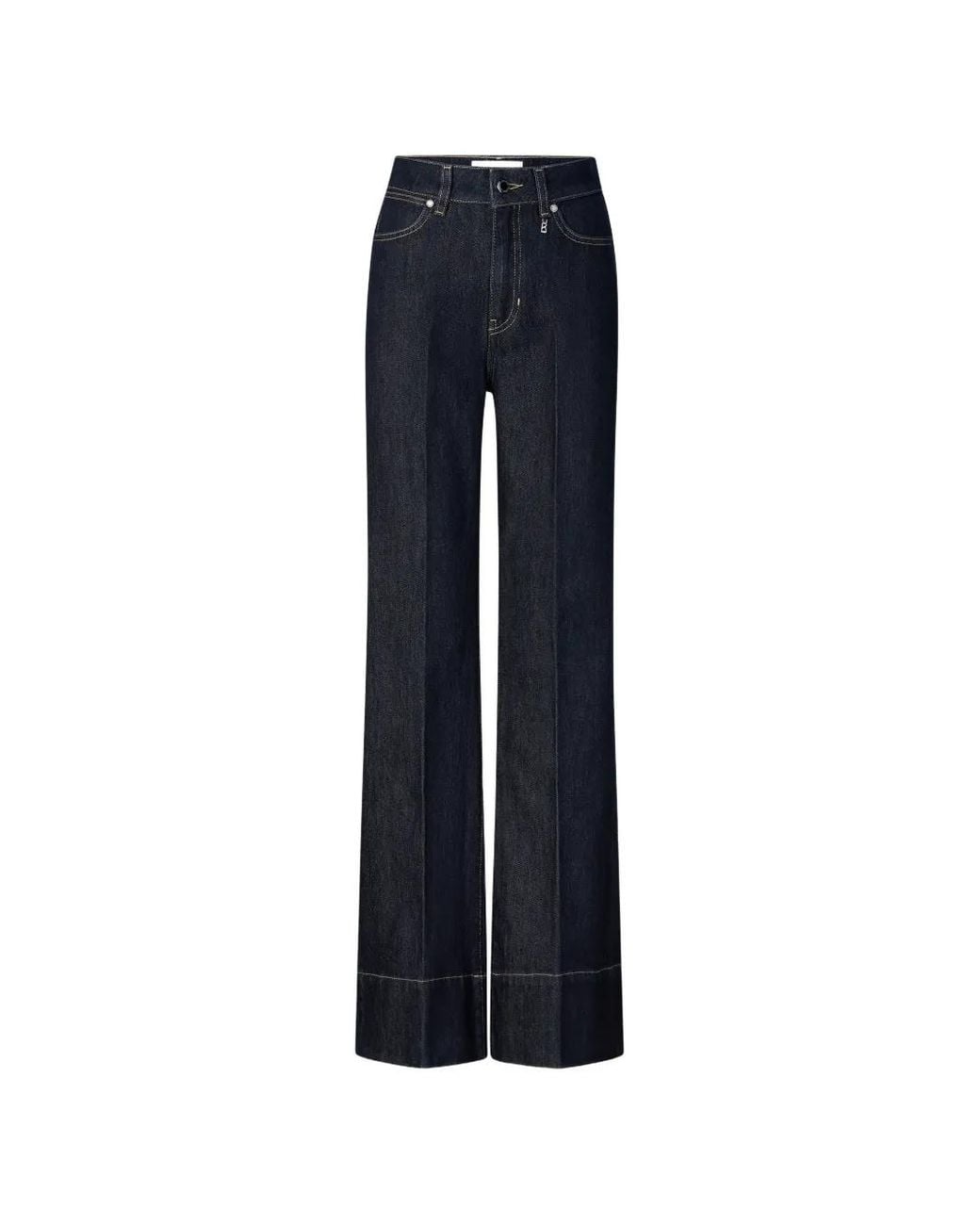Bogner Blue Devin Pressed-Crease Flared Jeans