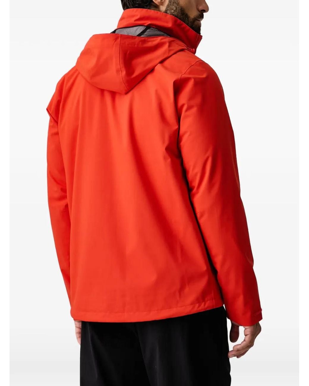 Jack Wolfskin Red Trailtime Texapore Hooded Jacket for men