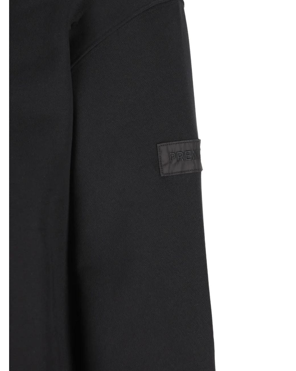 Premiata Black Crew-Neck Sweatshirt for men