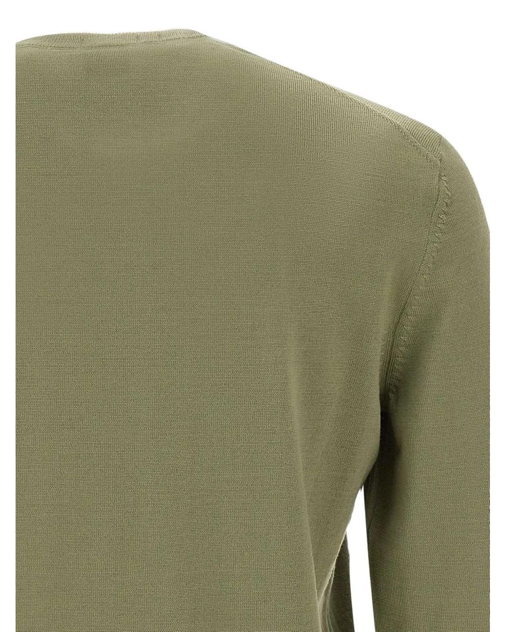 Boss Green Logo-Embroidered Crew-Neck Sweater for men