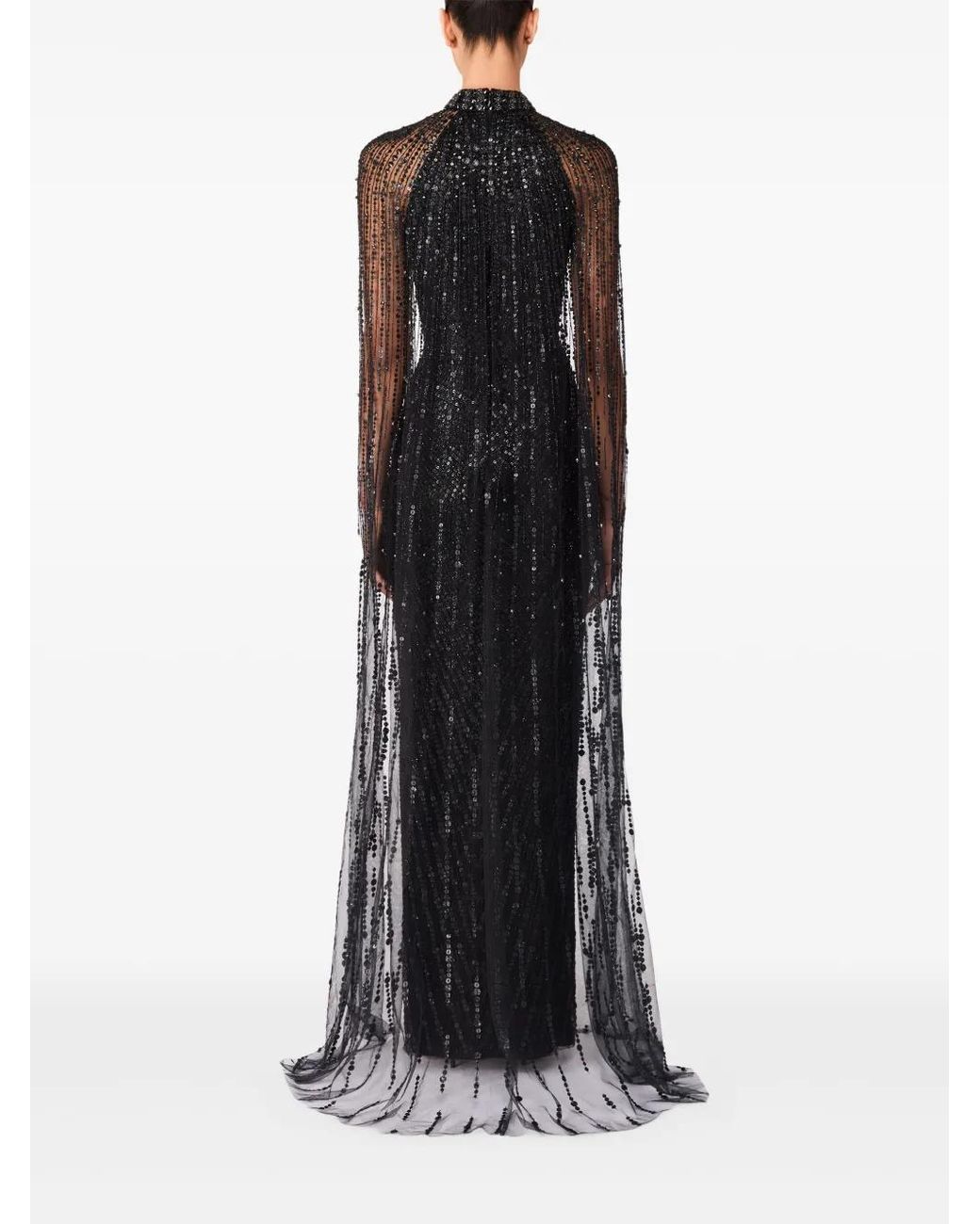 lace off the shoulder cocktail dress Black Beaded Off Shoulder Short Sleeves Split Prom Dress with Lace, MP284 –  Musebridals main image 0