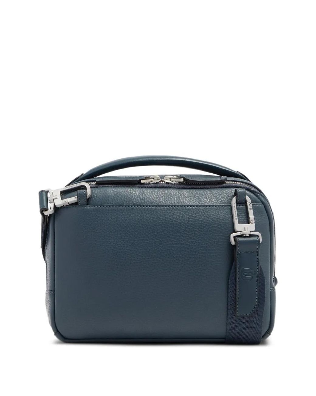 Piquadro Blue Buckle-Detail Tote Bag for men