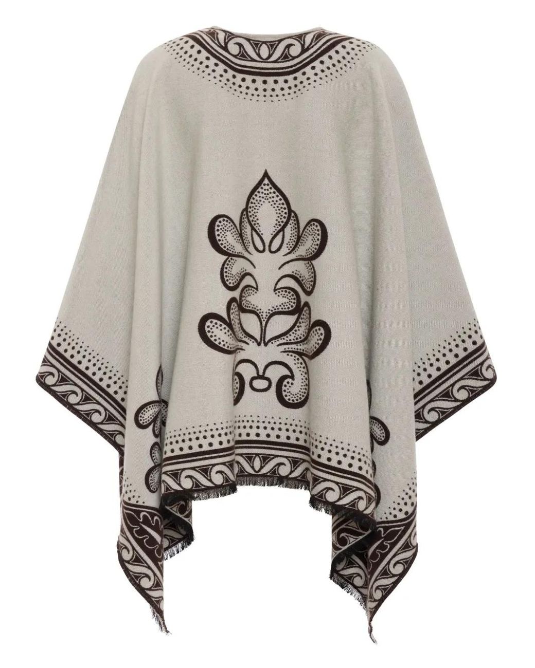 LaDoubleJ Gray Herald Poncho