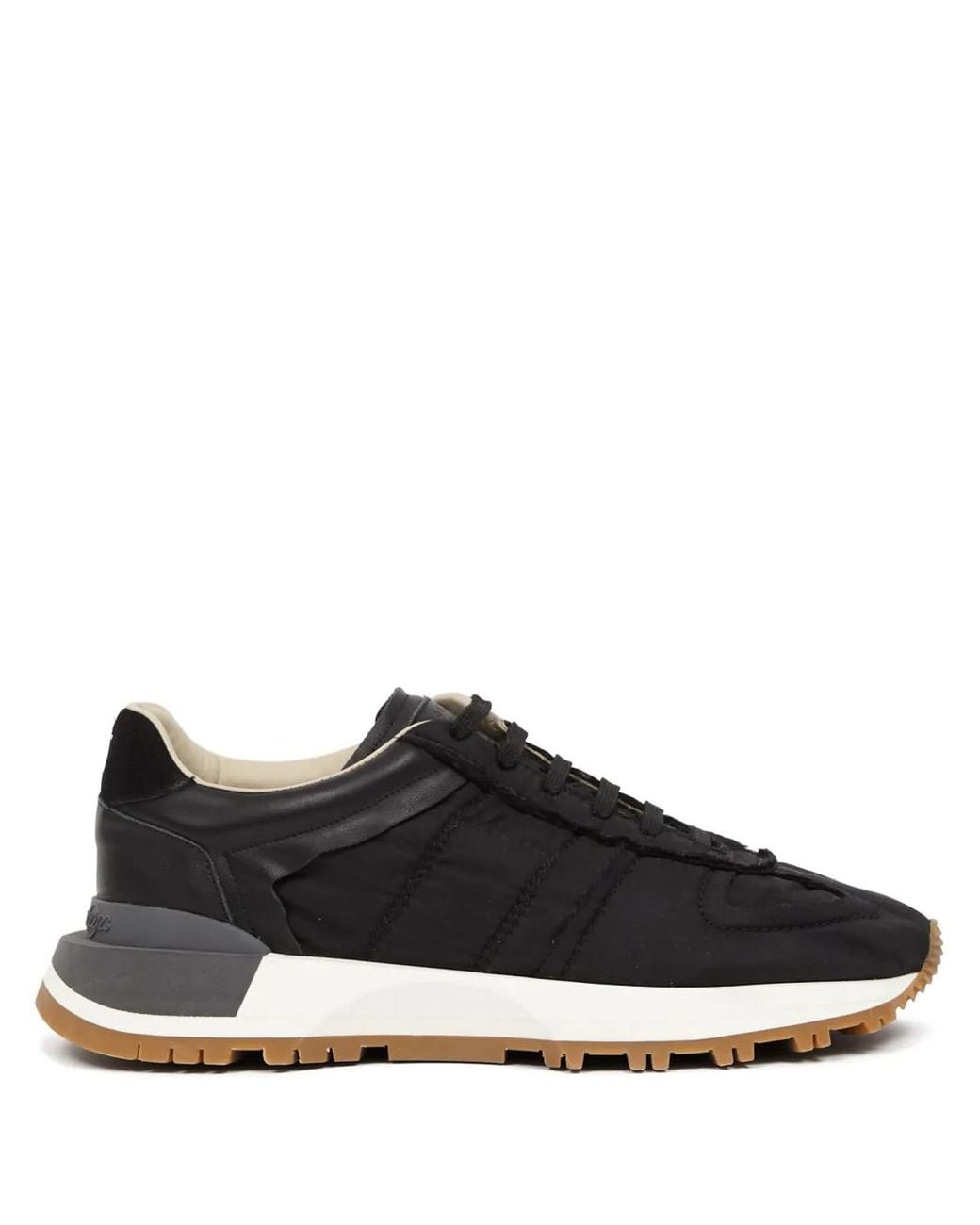 Maison Margiela Black 50-50 Low-Top Sneakers