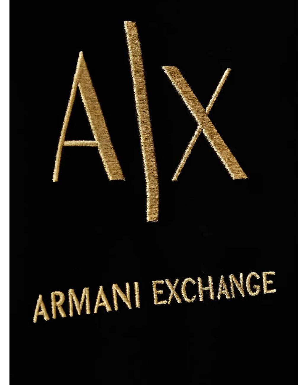 ARMANI EXCHANGE Black Sweat À Logo Brodé for men
