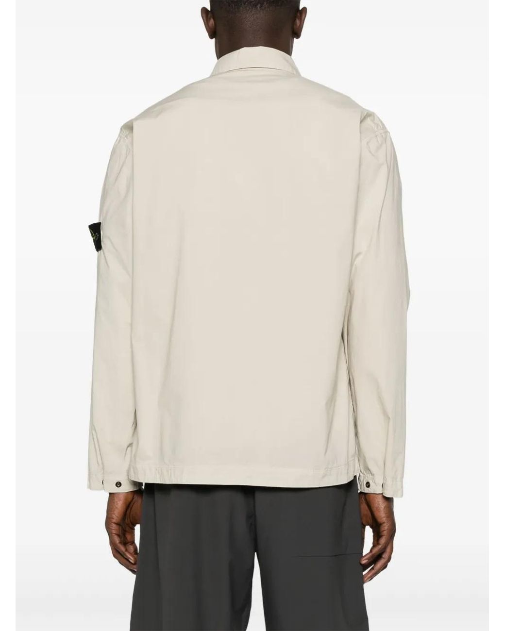 Stone Island Natural Shirt Jacket for men