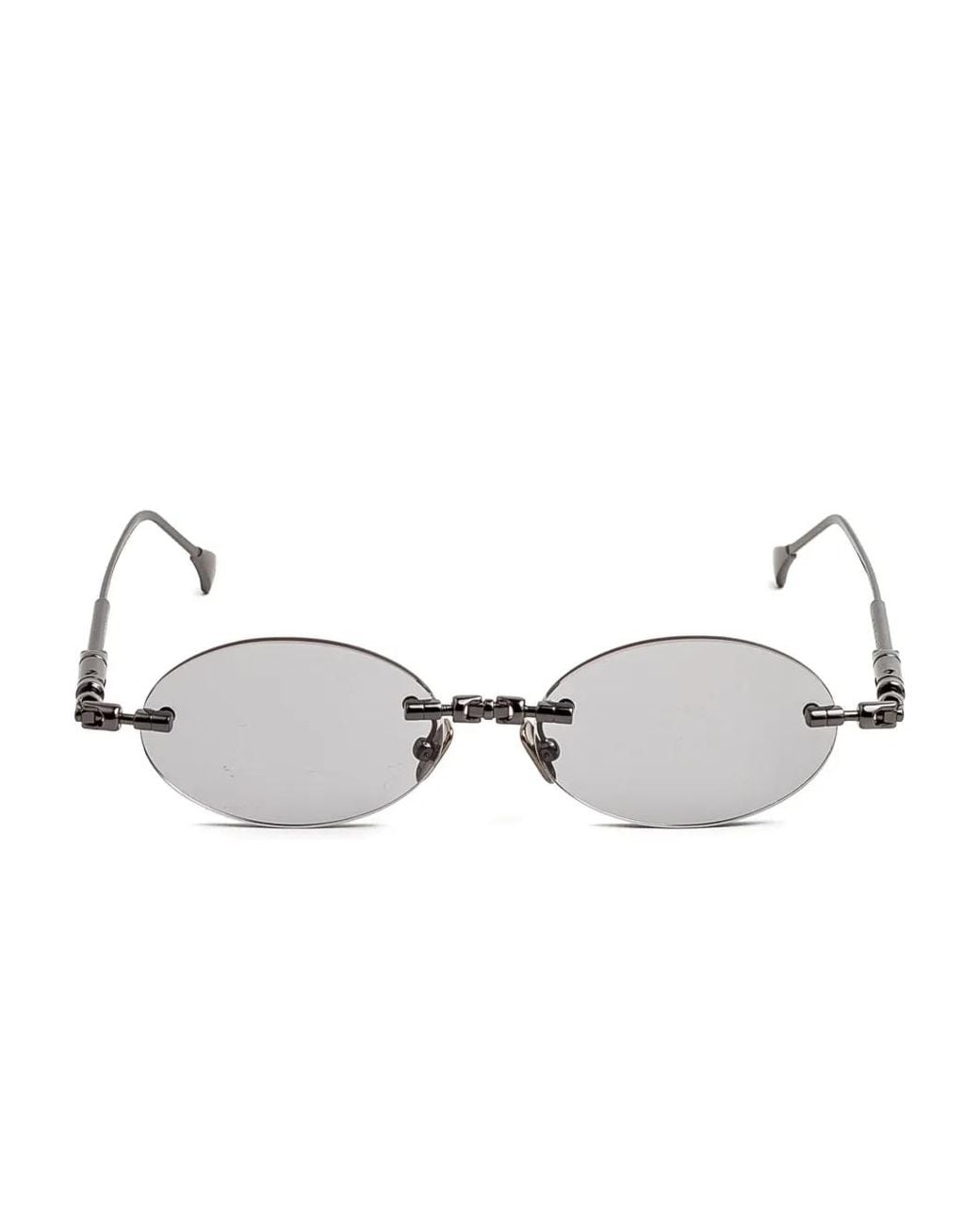 Lunettes De Soleil À Monture Ovale Kuboraum en coloris Metallic