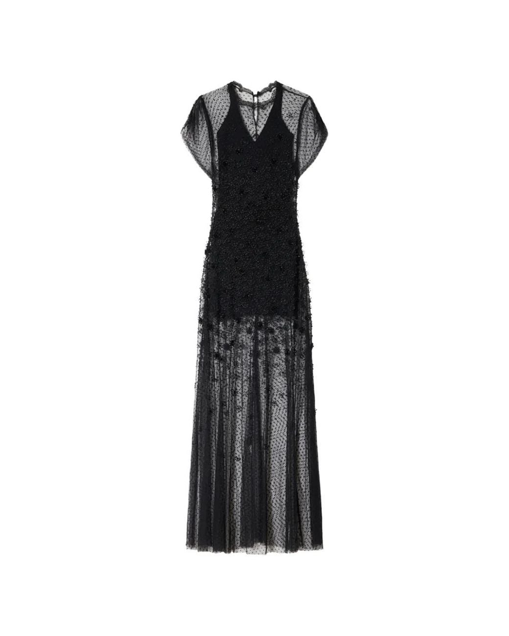 Isabel Marant Black Otalia Lace Dress