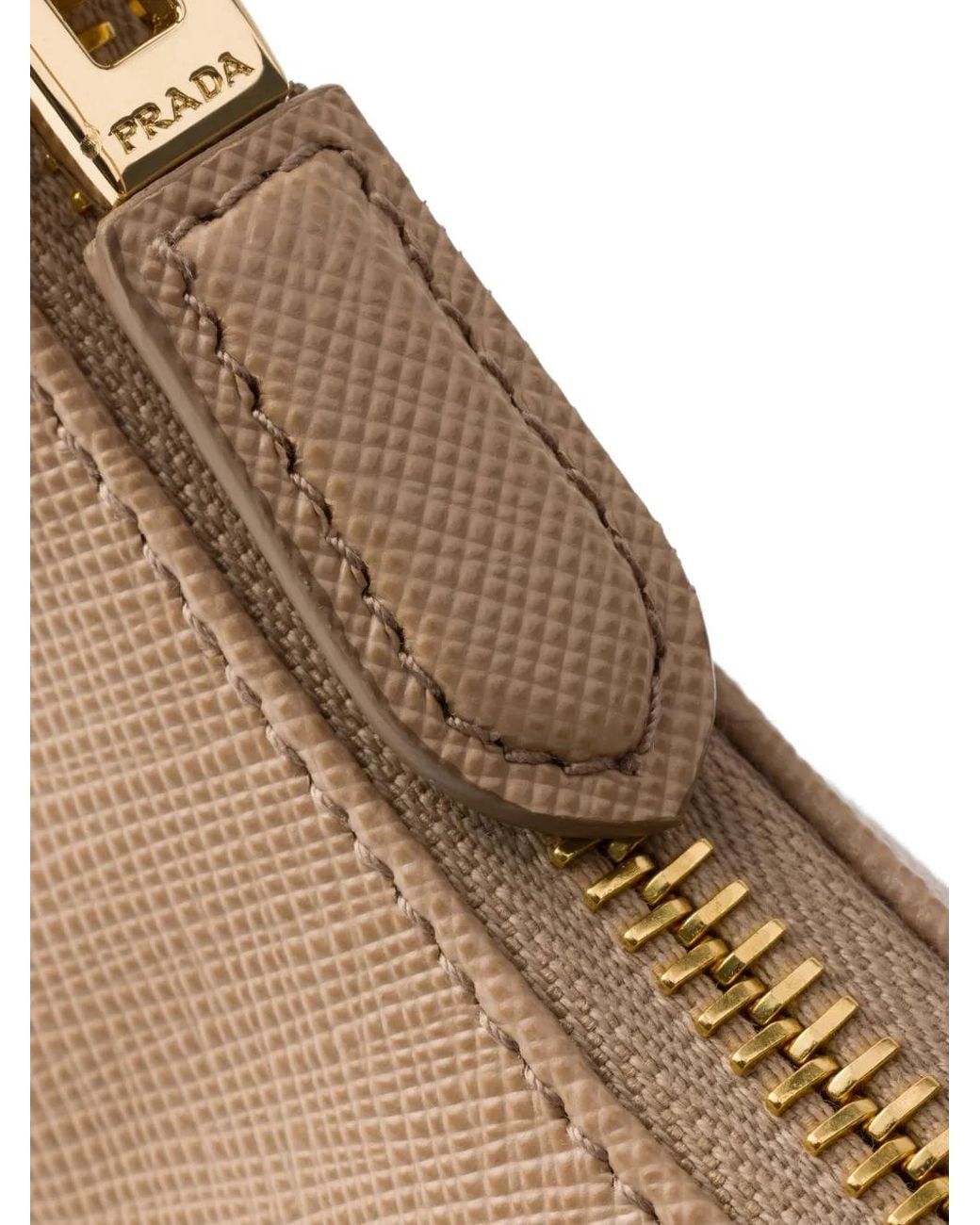 Prada Natural Re-Edition 2005 Saffiano Leather Mini-Bag
